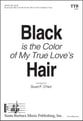 Black is the Color of My True Love's Hair TB choral sheet music cover